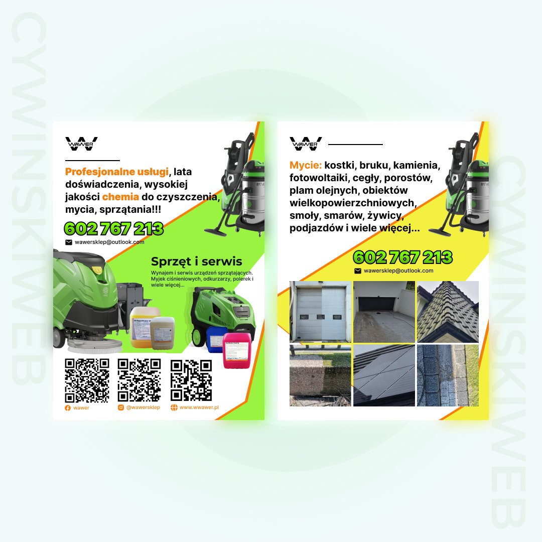 Wawer, ein Leistungsflyer